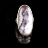 Silver Dendritic Agate Ring