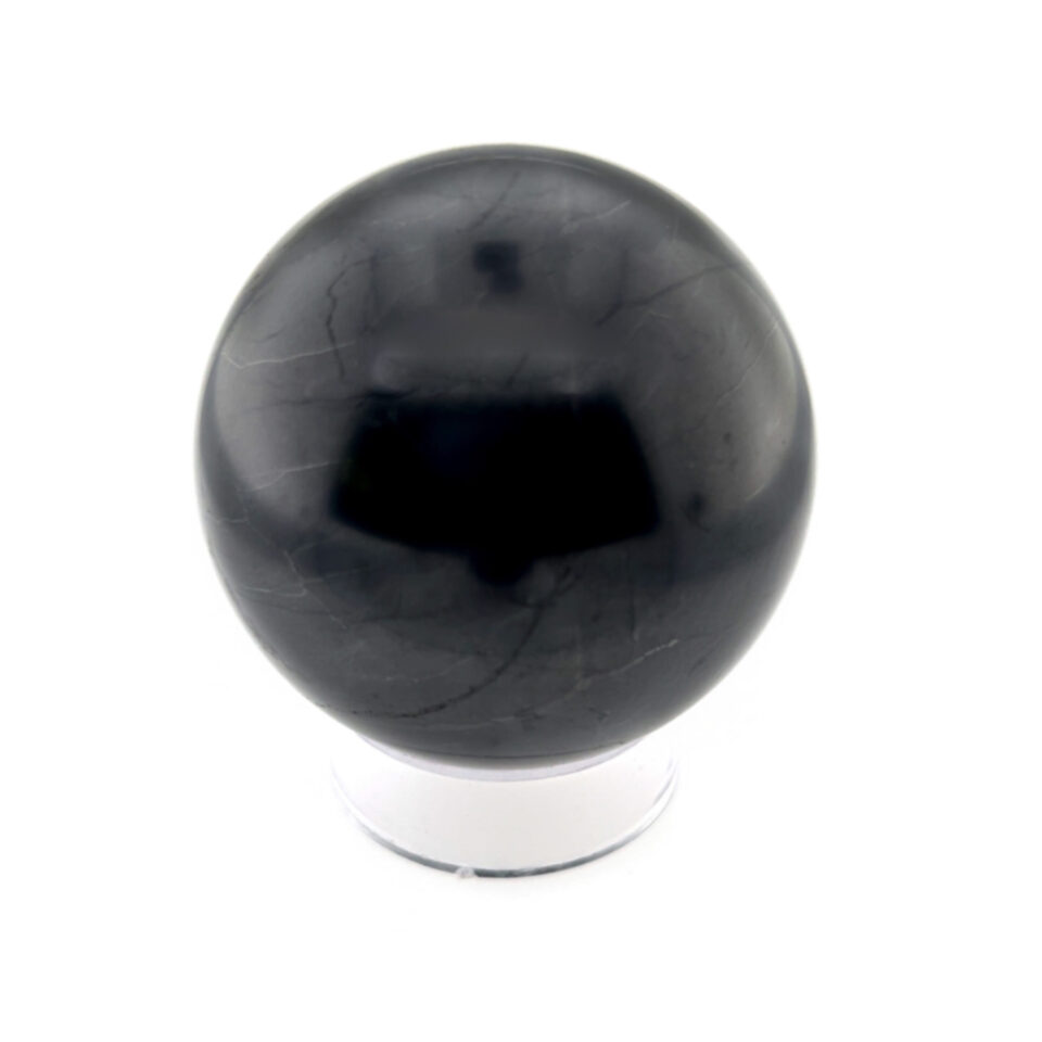 Black Shungite Sphere