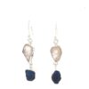Rose Quartz Sapphire Earrings