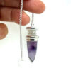 Amethyst Herkimer Diamond Pendulum
