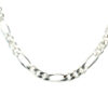24″ Silver Figaro Chain (60cm)