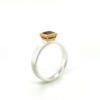 Garnet Gold/Silver Ring