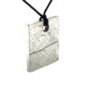Gibeon Meteorite Tag Necklace