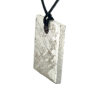 Gibeon Meteorite Tag Necklace