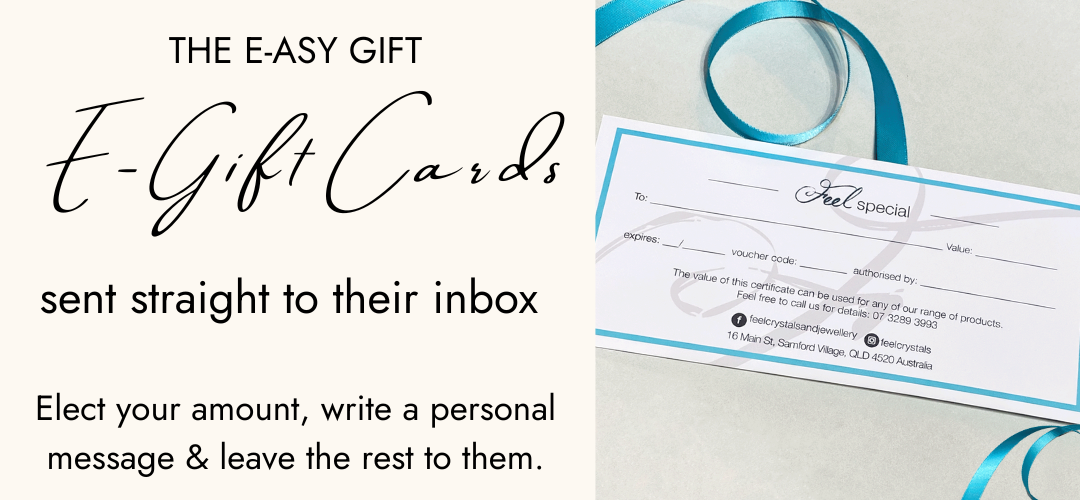 crystal and jewellery e-gift cards