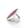 Sterling Silver Thulite Ring