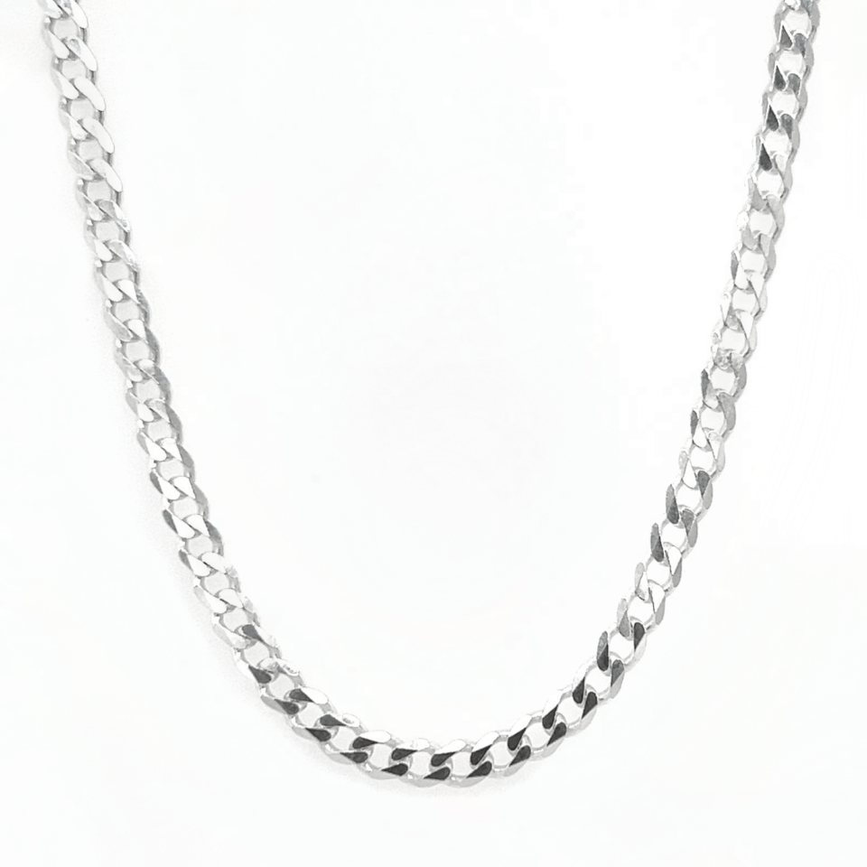 Sterling Silver Curb Chains