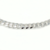 Thick Statement Curb Silver Chain 18” (46cm)